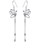 Boucles d'oreille - ABIJOUX - Papillon - Argent 925 - 6 cm - Femme - Crochet
