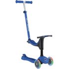 Trottinette 3 roues évolutive - GLOBBER - SPORTY LIGHTS - Bleu - Lumineuses - Porteur, draisienne, trottinette - Siège - dès 15 mois