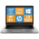Pc portable HP Elitebook 840 g1 ultrabook core i5 8 go ram 500 go disque dur windows 7 ordinateur portable reconditionné