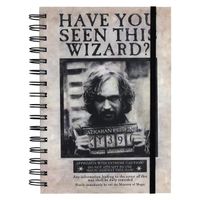 Harry Potter Carnet A5 Wanted Sirius Black