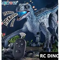Dinosaure Télécommandé Dinosaure Jouet Dinosaure Robot Radiocommandé avec Manette Cadeau pour Enfant garcon 3 4 5 6+ ans