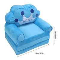 Omabeta Canapé pliable pour enfants Canapé pour enfants, chaise longue de dessin animé, canapé-lit pliable, meuble divan 3 couches