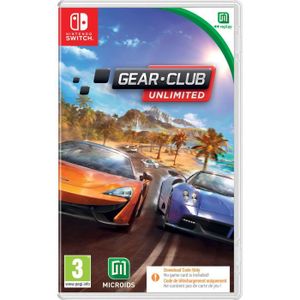 JEU NINTENDO SWITCH Gear Club Unlimited (Code dans la boîte) Jeu Switc