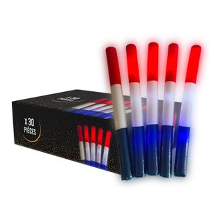Bâtonnets Lumineux Pour Pêche De Nuit – Lot De 5x2, Choix Couleur Rouge/Vert/Bleu
