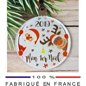 Décoration De Sapin Mon Premier Noël Boule 1er Noël