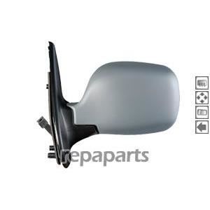 Renault Kangoo Mk2 2008-2013 Door Wing Mirror Cover Noir O//S Drivers Cote Droit