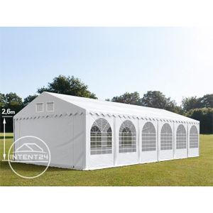TONNELLE - BARNUM Tente de réception TOOLPORT 6x12m XXL - PVC 550g/m