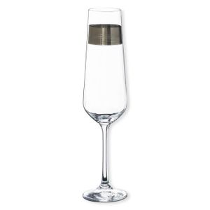 Aurora Lot de 6 fl/ûtes /à champagne en cristal taill/ées /à la main dans un emballage cadeau