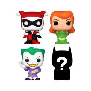 FIGURINE - PERSONNAGE Figurines - FUNKO - Pack 4 Bitty POP! Harley Quinn 2,5 cm - DC Comics