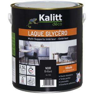 Peinture laque noire - Achat / Vente pas cher