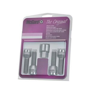 4 ecrous antivol sl mcgard m12x1.25/ 60°/ long. 32.5mm/ ø21mm - Quincaillerie Sénégalaise