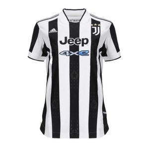 MAILLOT DE FOOTBALL - T-SHIRT DE FOOTBALL - POLO DE FOOTBALL Maillot Juventus domicile Adidas 2021/2022 - Homme - Noir/Blanc - Manches courtes - Rayures