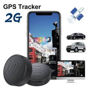 TRACAGE GPS Mini traceur GPS Rechargeable,suivi de véhicule en