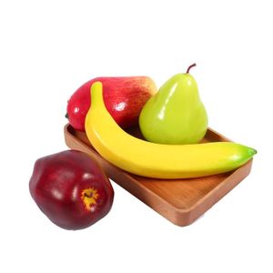 FLEUR ARTIFICIELLE TMISHION fruits artificiels 8 pièces / ensemble en plastique fruits cuisine artificiel faux affichage alimentaire maison fête