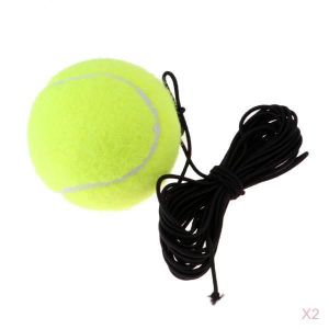 BALLE DE TENNIS 2pcs 63mm Balle De Tennis Élastique Avec Cordon Po