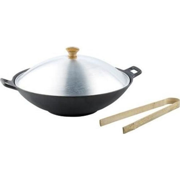Poêle wok mandala 28 cm - Beka Noir - Cdiscount Maison