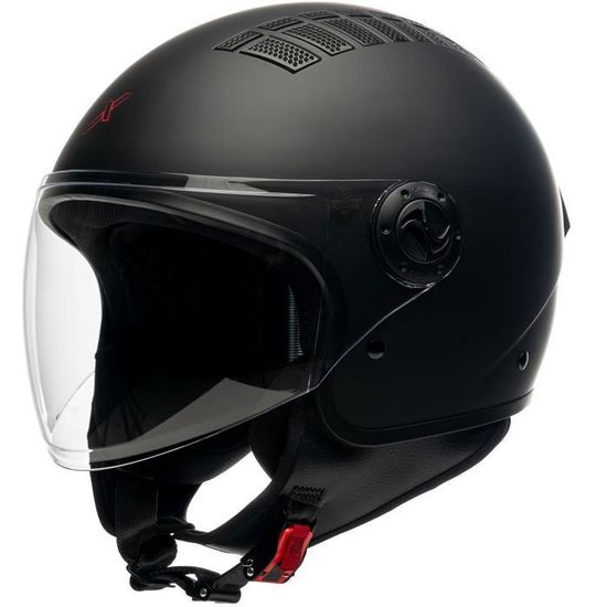 A-Pro Casque Jet Scooter Moto Quad Homologué ECE 22-06 Visière Gris XL A-Pro Casque Jet Scooter Moto Quad Homologué ECE 22-06 Visière Gris XL