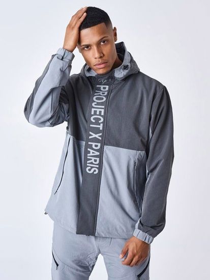 Veste Homme Coupe-Vent Imperméable Respirante à Capuche - Veste Extérieure Polyvalente