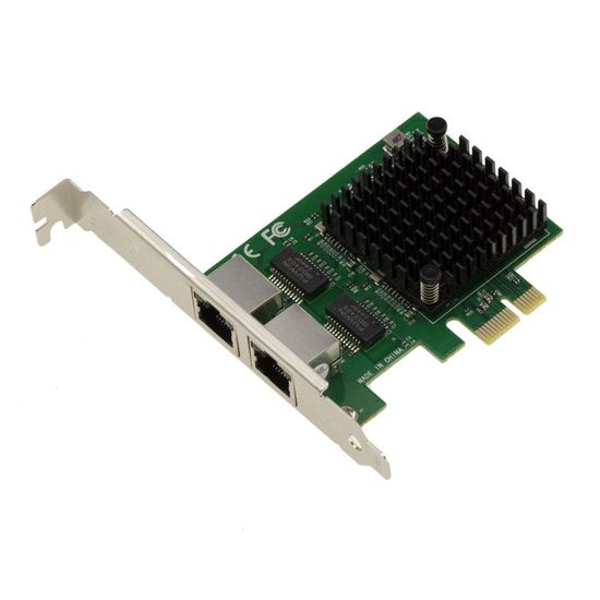 Adaptateur Réseau Ethernet I226 T1 PCIe X1 2.5G, Carte Serveur PCIe Port RJ45, Adaptateur Serveur Gigabit Ethernet