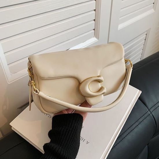 Beige Sac Main de Luxe de Marque de Styliste pour Femme