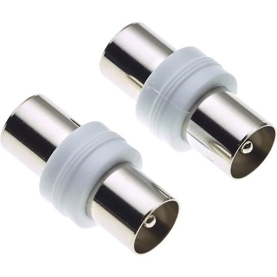 Adaptateur De Prise Coaxiale Tv Adaptateur Connecteur Baril Coupleur — free download
