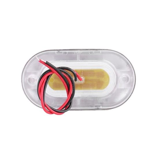 2 Ampoules LED BA15D 6-60V AC/DC - Pour Camping-car, Bateau, Feux Stop, Clignotants, 500LM, Rouge/blanc/jaune - 9