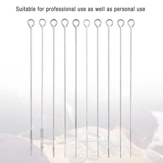 Lot De 800 Épingles à Œil En Acier Inoxydable - Tailles 18 à 50 Mm - Pour Fabrication De Bijoux, DIY, Artisanat - 1