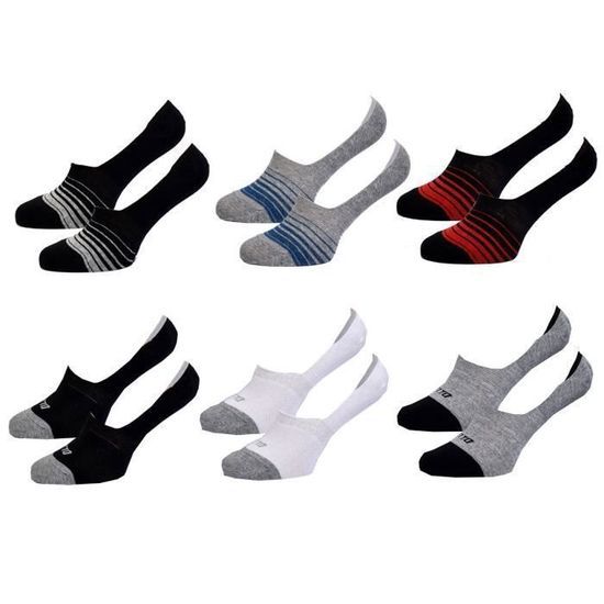 Lot De 6 Paires De Socquettes Courtes Chevignon - Noir, Coton, Neuf Avec étiquettes