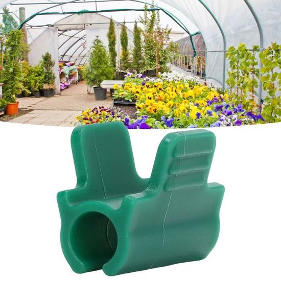50 Clips De Serre Pour Tunnels De Jardin - Pinces De Fixation 5mm Pour Film Plastique, Filets Anti-insectes Et Ombrage - 6