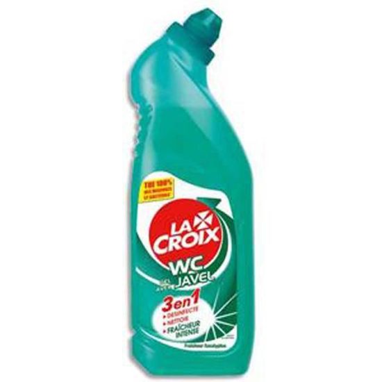 Gel WC Destello à L'eau De Javel, Fraîcheur Eucalyptus, 750ml, Neuf