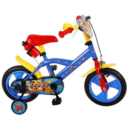 V lo pour enfants Disney Mickey 12 pouces Rouge Bleu Go getter