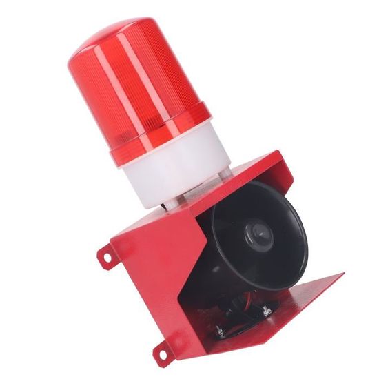 Alarme sonore et lumineuse BJ-1K avec lumière sans lumière 12 24V 220V haut décibel alarme sonore et lumineuse explosion klaxon antivol électronique