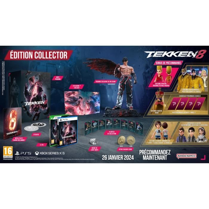 Bandai Namco Entertainment Tekken 8 - Jeu PS5 - Edition Collector