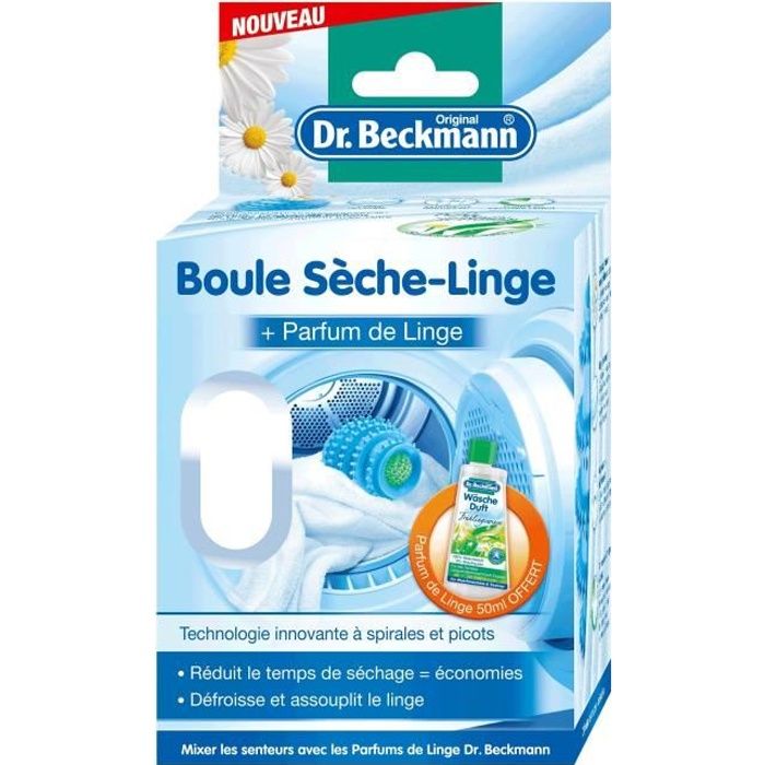 DR BECKMANN Boule sèche-linge + parfum de linge - 50 ml