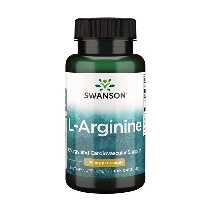 Swanson+L-Arginine 500 mg 100 capsules