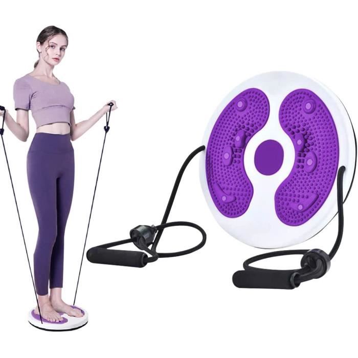 Planche d'équilibre Fitness,Plateforme Vibrante Taille Torsadée Planche,Taille Minceur Fitness Multi-Fonctionnel Massage