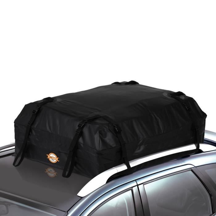 Sac de toit voiture Coffre de Toit de véhicule Bagages Imperméables supérieur de voiture ésistant aux intempéries 15 pouces