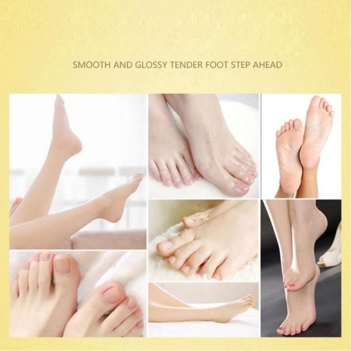 Hot Remove Masque de pied de peau morte Peeling Cuticules Talon Pieds Soin Anti-âge 12 ml JCH70804681