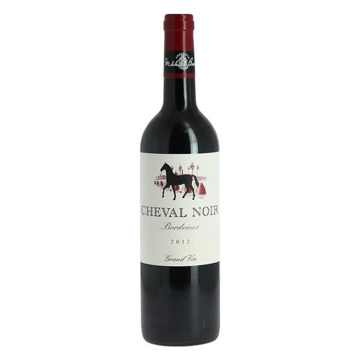 CHEVAL NOIR BORDEAUX Rouge