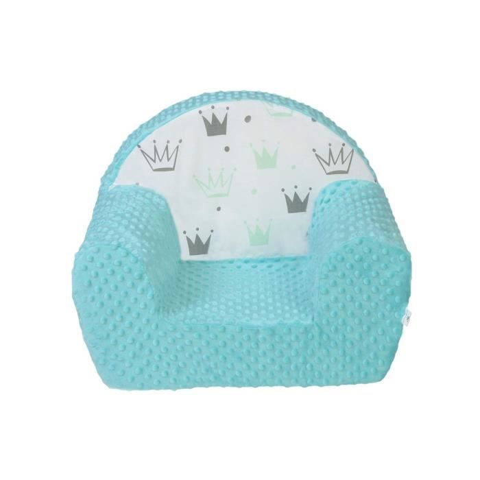 MuseHouse Minky chaise enfant - fauteuil - Siège de canapé - Tabouret pour enfants Enfants - Meubles pour enfants -