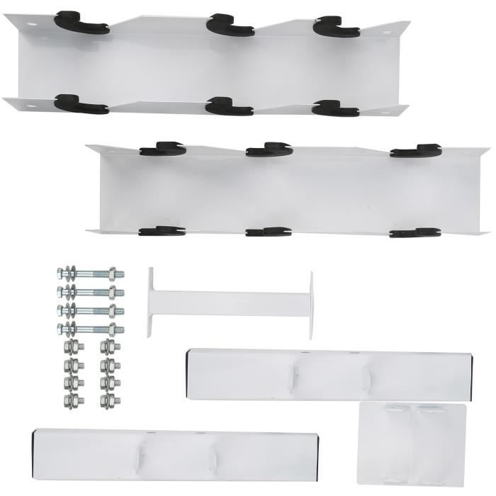 Fydun Support d'haltères Support de Rangement pour Haltères Organisateur d'Haltères à 3 Niveaux en Forme de A