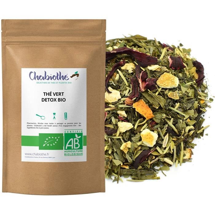CHABIOTHE Thé vert Detox bio 200g