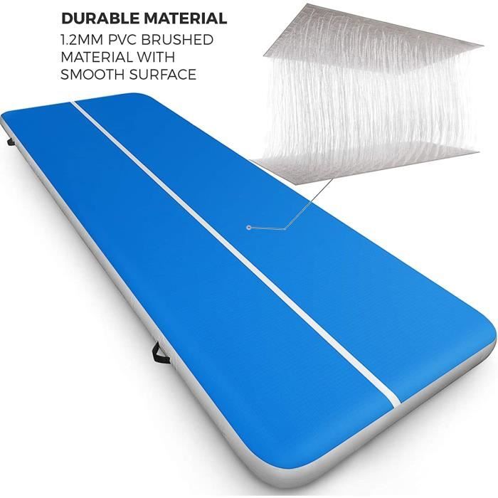 Livraison gratuite 6m matelas de gymnastique gonflable Gym dégringolade Air piste plancher culbutant Air piste tapis pour adultes