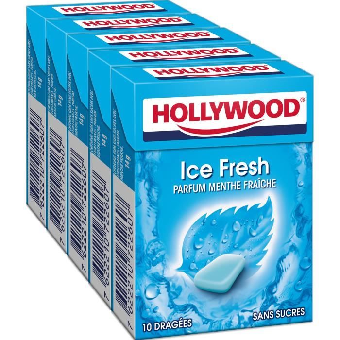 Hollywood IceFresh chewing-gum sans sucres 70g