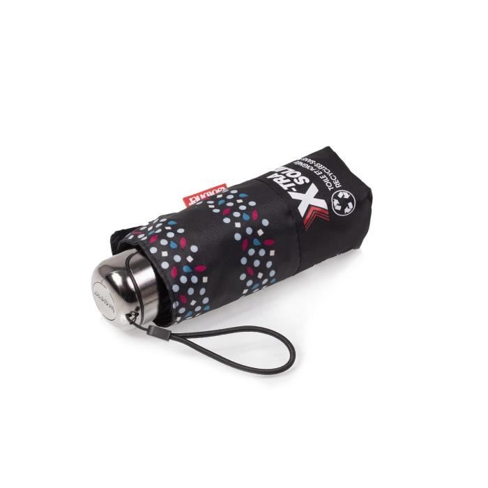 Isotoner Parapluie x-tra solide pliant rayure bijoux femme