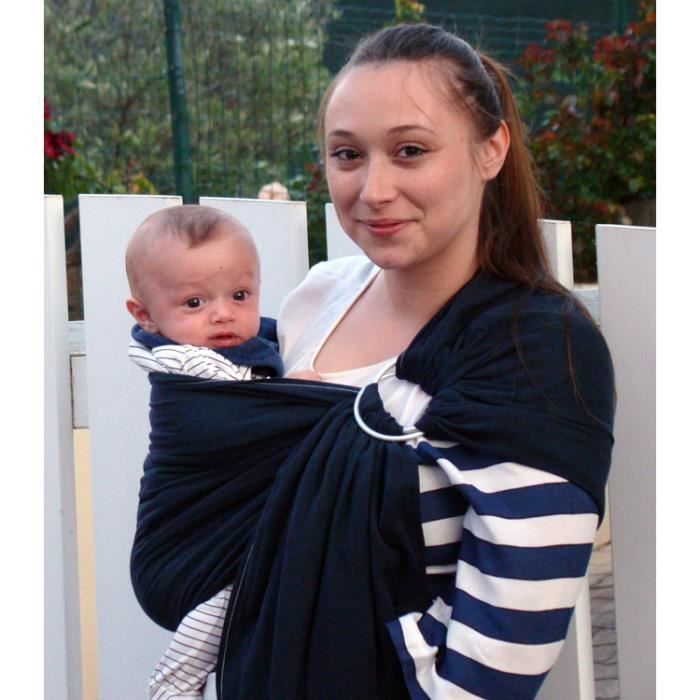 Porte Bébé MARU SLING Marine LUCKY - LUCKY FRANCE