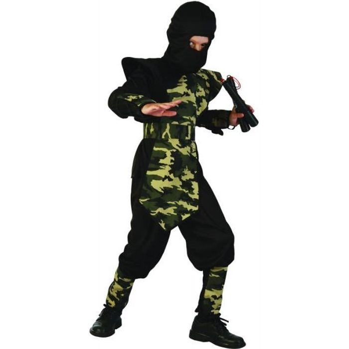 Déguisement ninja militaire garçon