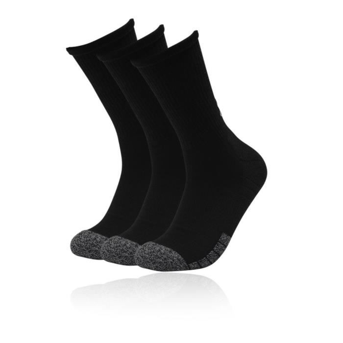 Under Armour Hommes Heatgear Chaussettes 3 Paires