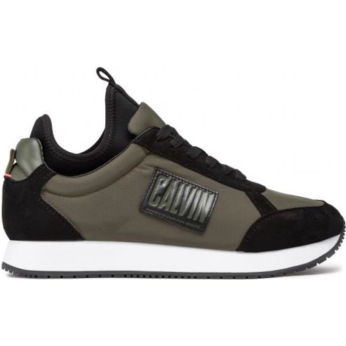 CALVIN KLEIN - Sneakers - vert noir - Vert - 46 - Chaussures