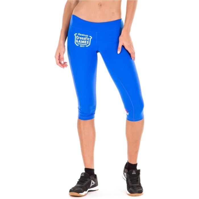 REEBOK - REEBOK - RC CAPRI - CD1422 - Collants TRAINING BLEU - (M)